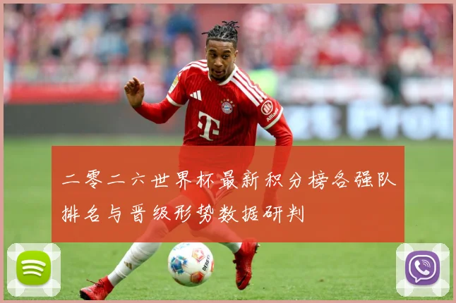 二零二六世界杯最新积分榜各强队排名与晋级形势数据研判